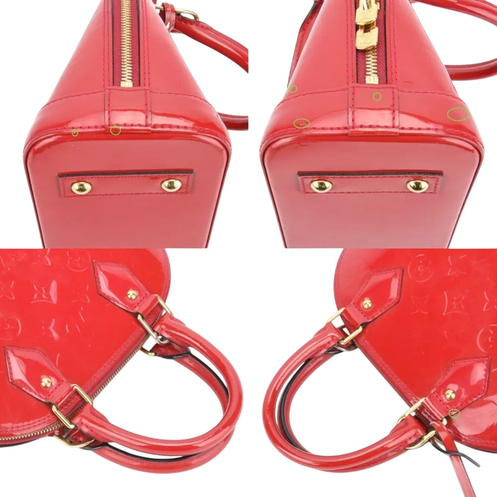 Louis Vuitton Alma BB Vernis Patent Shoulder Bag 2-Way