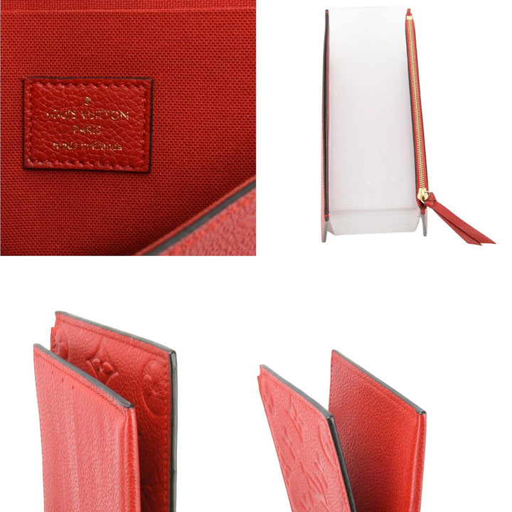 Louis Vuitton Felicie Empreinte Red Pochette