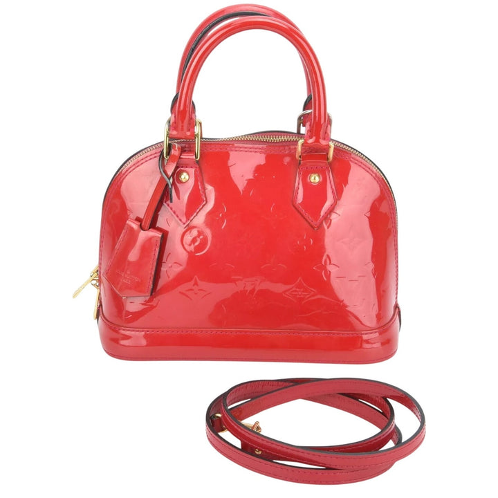 Louis Vuitton Alma BB Vernis Patent Shoulder Bag 2-Way